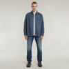 1-zaks normaal denim overhemd 1-zaks normaal denim overhemd