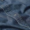 1-zaks normaal denim overhemd 1-zaks normaal denim overhemd