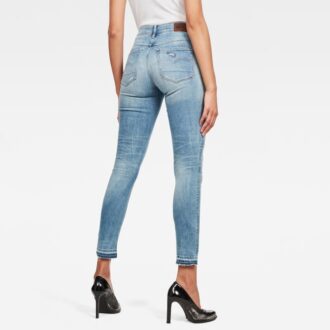3301 High Skinny Ripped Edge Enkeljeans