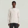 3D Biker Full Zip Knit