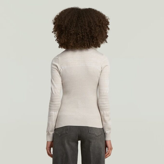 3D Biker Knit Slim Full Zip Knit 3D Biker Knit Slim Full Zip Knit