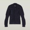 3D Biker Knit Slim Full Zip Knit 3D Biker Knit Slim Full Zip Knit