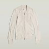 3D Biker Knit Slim Full Zip Knit 3D Biker Knit Slim Full Zip Knit