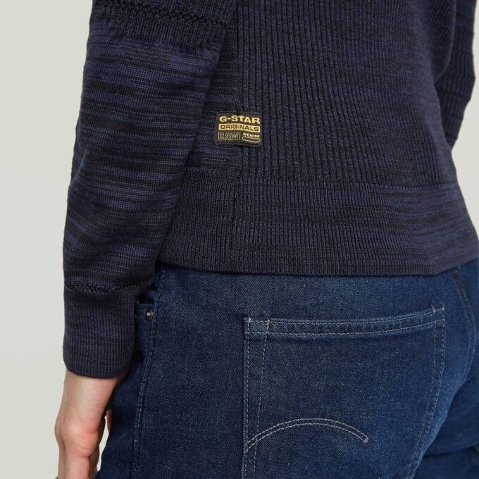 3D Biker Knit Slim Full Zip Knit 3D Biker Knit Slim Full Zip Knit