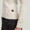3D Biker Knit Slim Knit