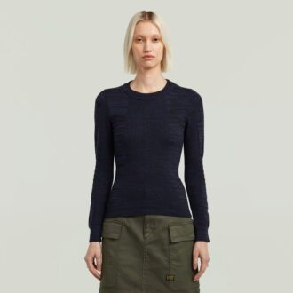 3D Biker Knit Slimover