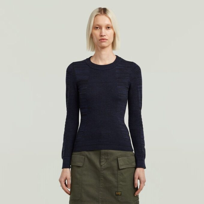 3D Biker Knit Slimover