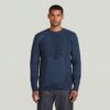 3D Biker Rib Pullover