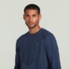 3D Biker Rib Pullover