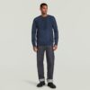 3D Biker Rib Pullover