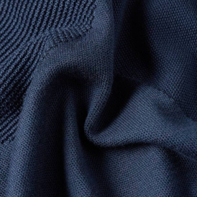 3D Biker Rib Pullover