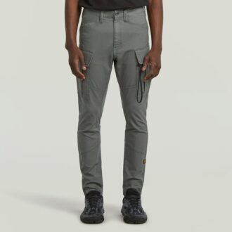 3D skinny cargobroek met ritszakken