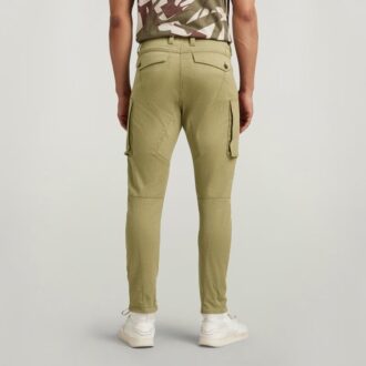 3D skinny cargobroek met ritszakken