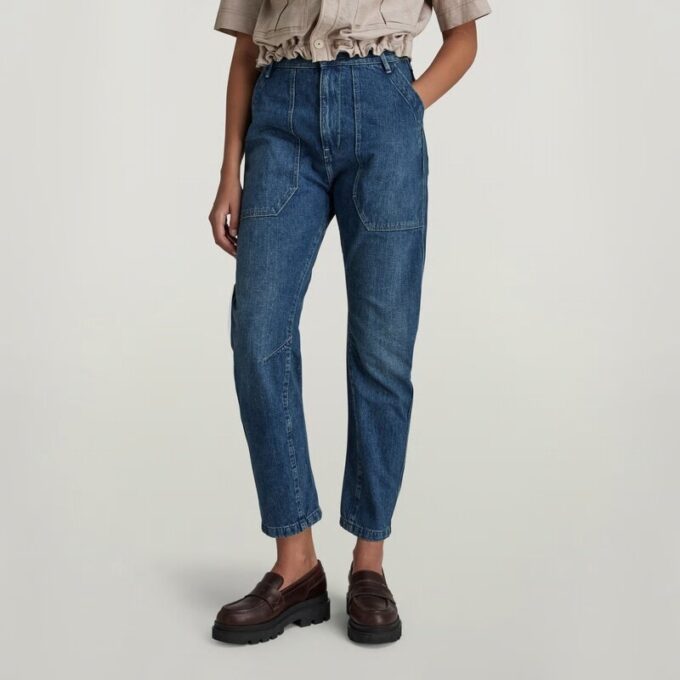3D Vermoeidheid Boyfriend Denim Broek