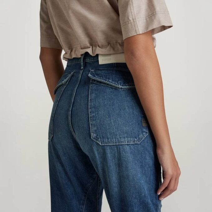 3D Vermoeidheid Boyfriend Denim Broek