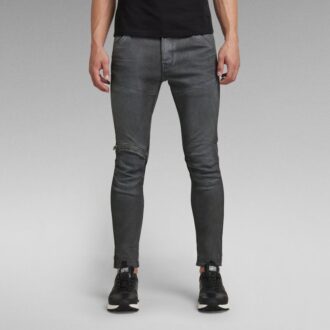 5620 3D Zip Knie Skinny Jeans