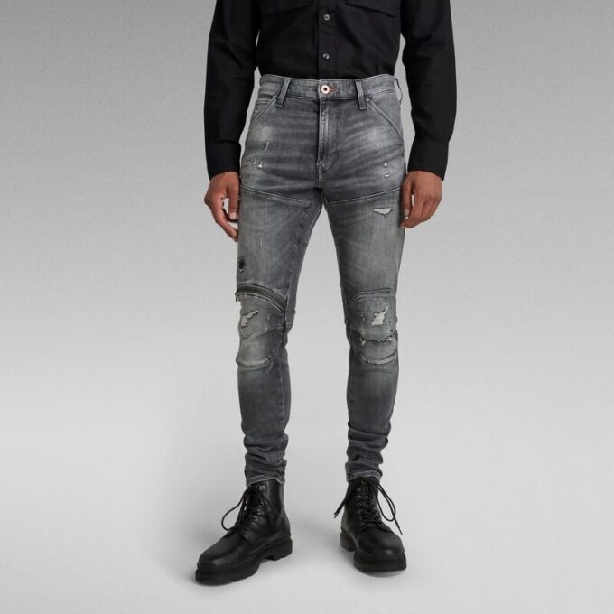 5620 3D Zip Knie Skinny Jeans 5620 3D Zip Knie Skinny Jeans