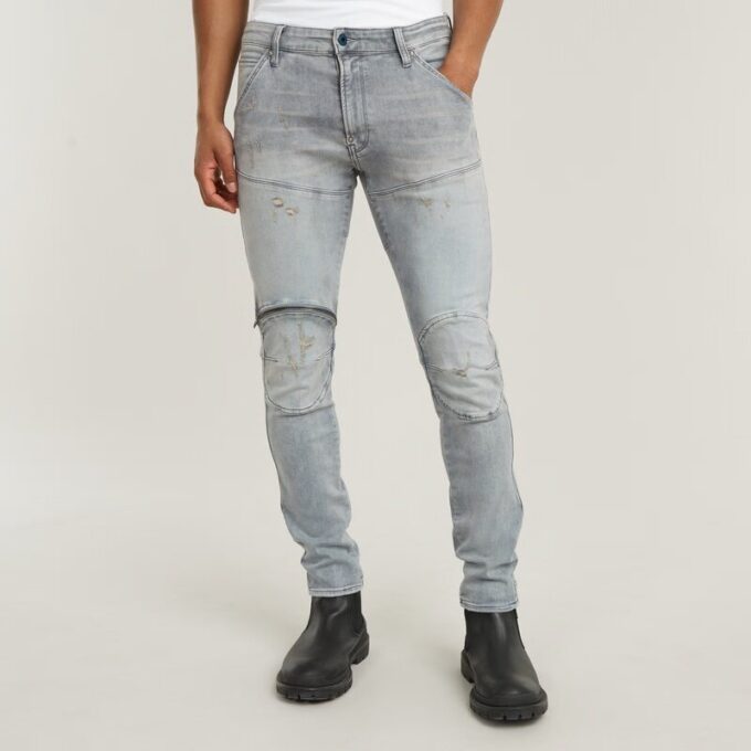 5620 3D Zip Knie Skinny Jeans 5620 3D Zip Knie Skinny Jeans