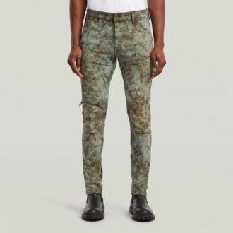 5620 3D Zip Knie Skinny Jeans