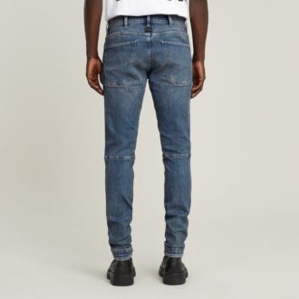 5620 3D Zip Knie Skinny Jeans