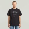 89 Back Graphic Loose T-shirt