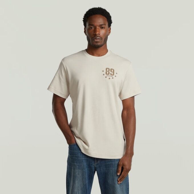 89 Back Graphic Loose T-shirt