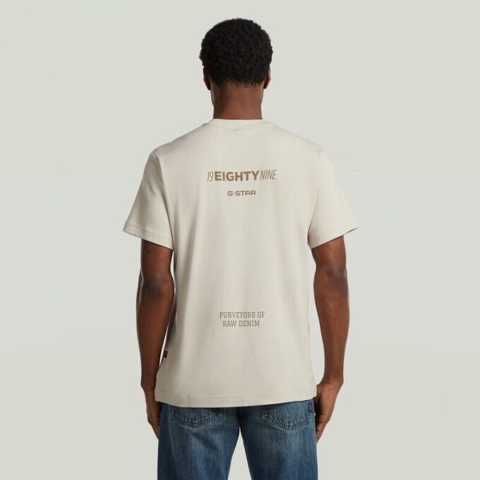 89 Back Graphic Loose T-shirt