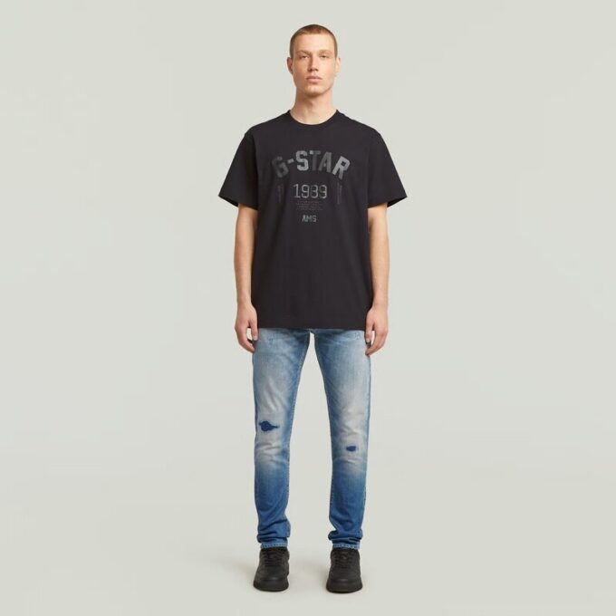 89 Back Graphic Loose T-shirt