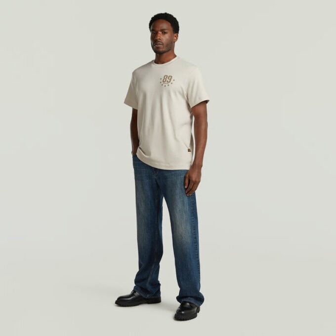 89 Back Graphic Loose T-shirt