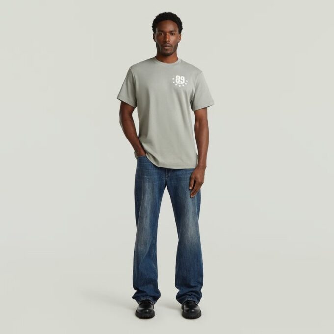89 Back Graphic Loose T-shirt