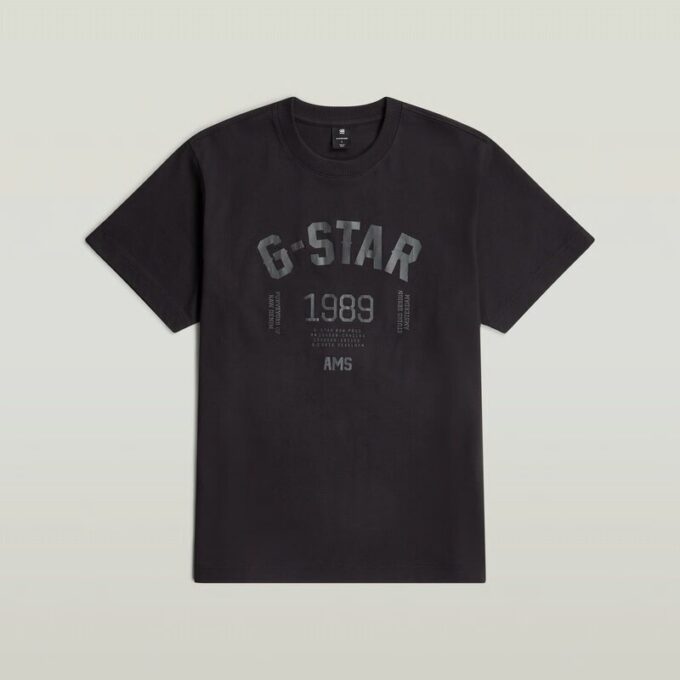 89 Back Graphic Loose T-shirt