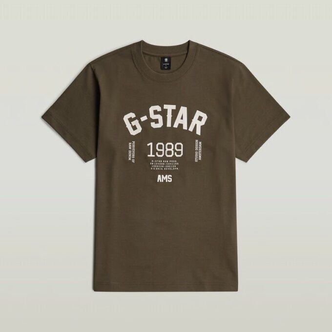 89 Back Graphic Loose T-shirt