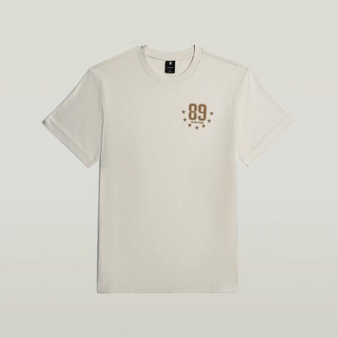 89 Back Graphic Loose T-shirt