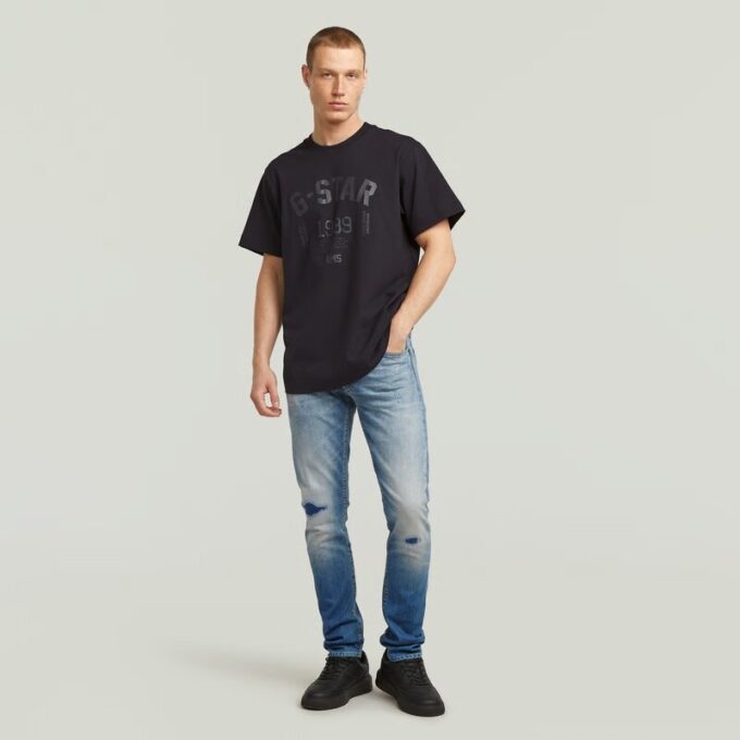 89 Back Graphic Loose T-shirt