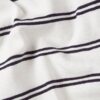 A-lijn gestreept boxy T-shirt