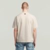 A-lijn geweven mix boxy T-shirt A-lijn geweven mix boxy T-shirt
