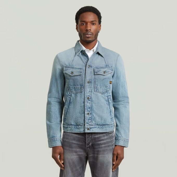 A-lijn slank denim jack