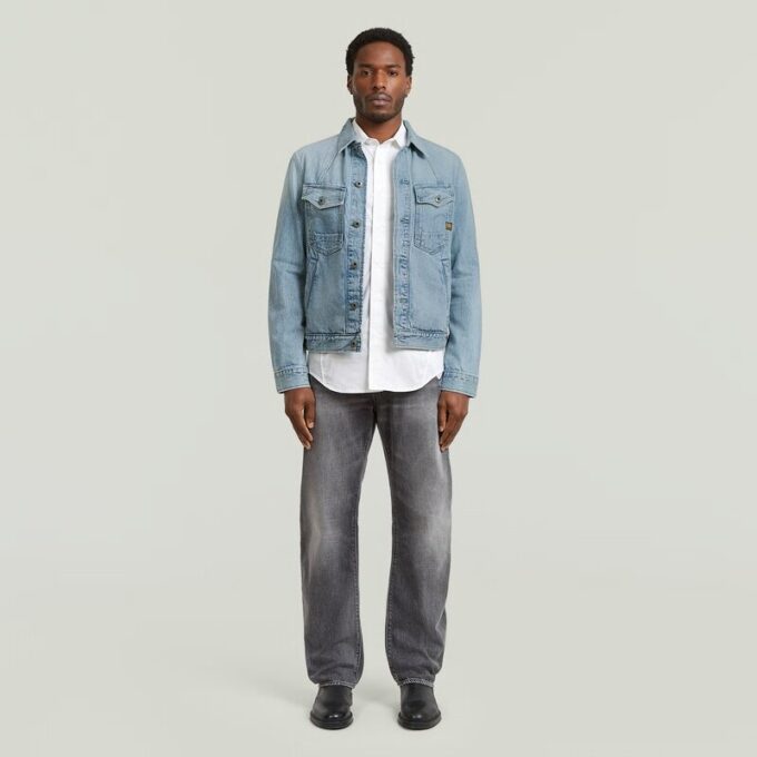 A-lijn slank denim jack
