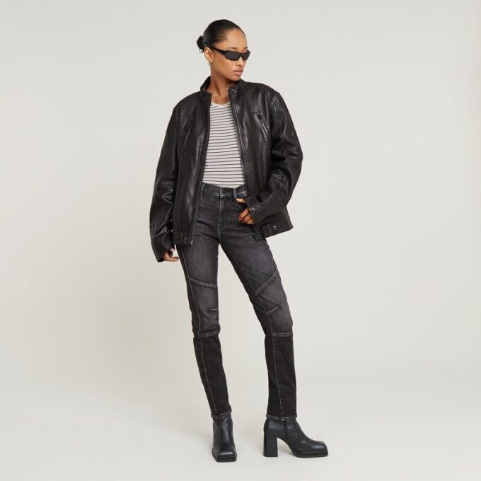 Ace 2.0 Biker Slim Straight Jeans