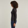 AOP Slim Top met Fijne Kant AOP Slim Top met Fijne Kant