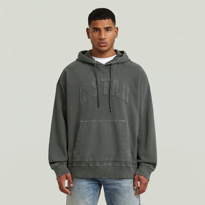Applicatie Relaxed Hoodie Trui
