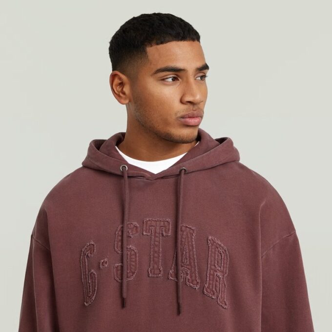 Applicatie Relaxed Hoodie Trui