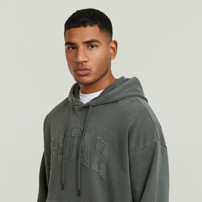 Applicatie Relaxed Hoodie Trui