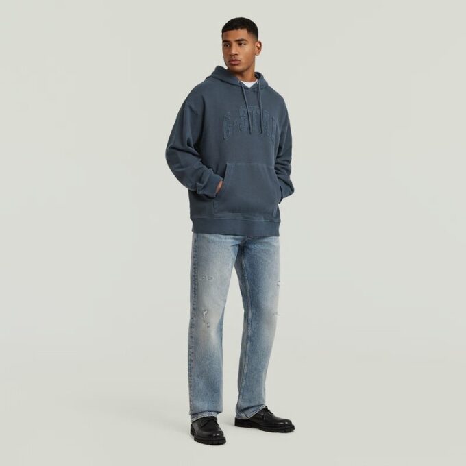 Applicatie Relaxed Hoodie Trui