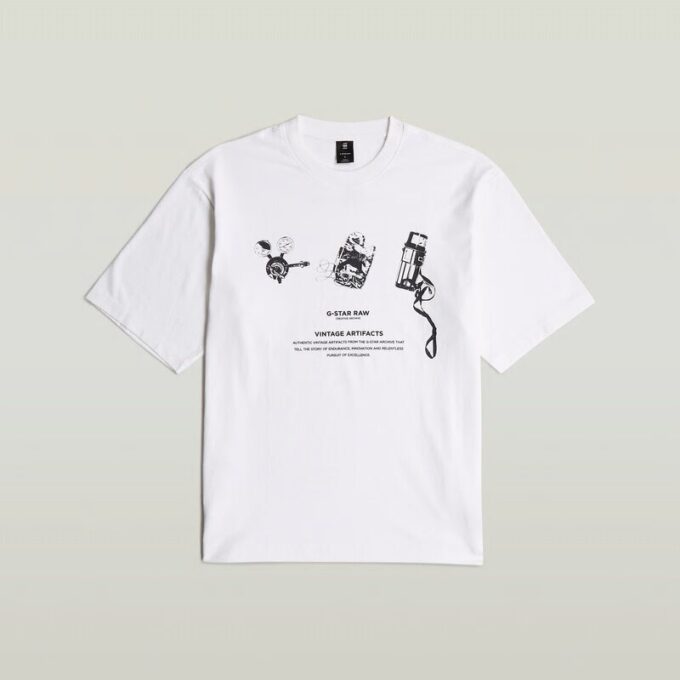 Archief Boxy T-shirt Archief Boxy T-shirt