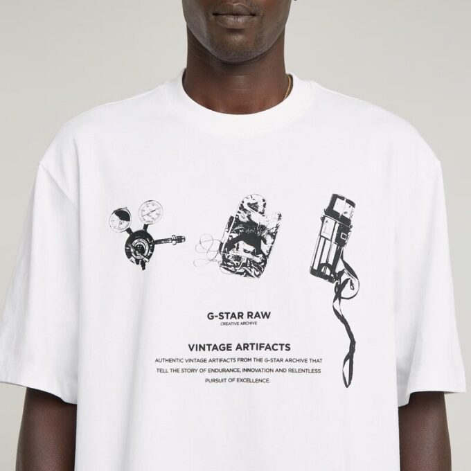 Archief Boxy T-shirt Archief Boxy T-shirt