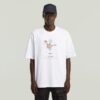 Archief Print Boxy T-shirt Archief Print Boxy T-shirt