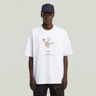 Archief Print Boxy T-shirt