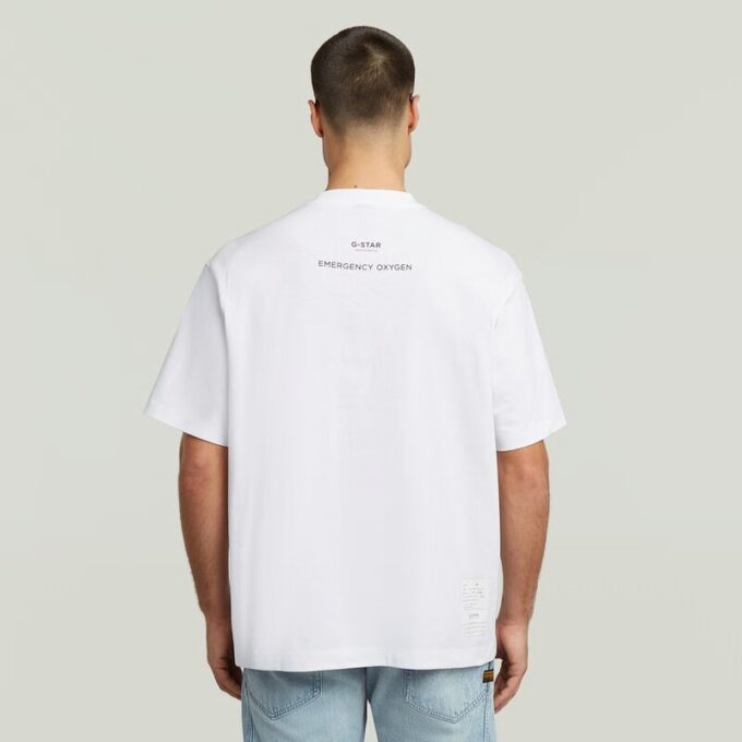 Archief Print Boxy T-shirt Archief Print Boxy T-shirt