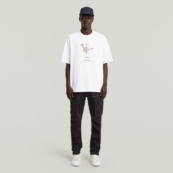 Archief Print Boxy T-shirt Archief Print Boxy T-shirt